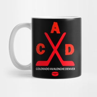 Colorado avalenche danver Mug